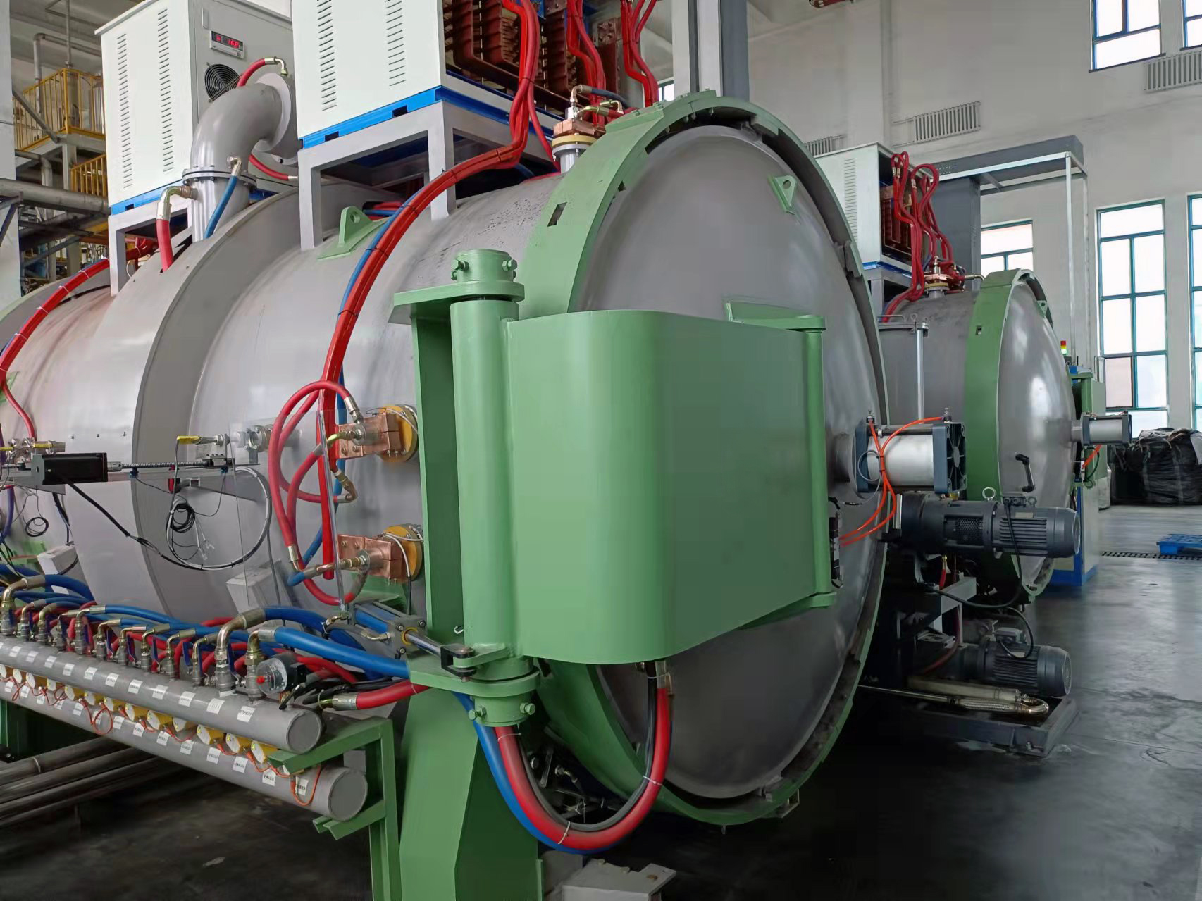Horno de purificación de nanotubos de carbono